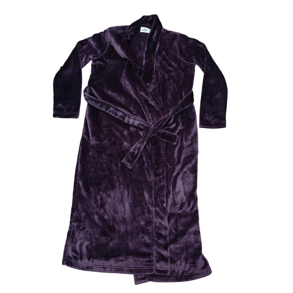 UGG Marlow Fleece Robe Plush Purple Womens Xlarge